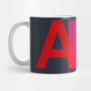 alphabets a,b,c Mug